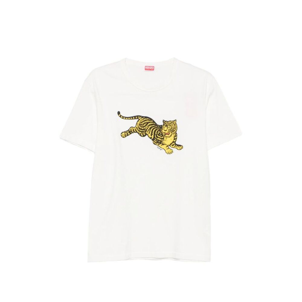 Kenzo White T-Shirts & Vests - T-Shirts Men